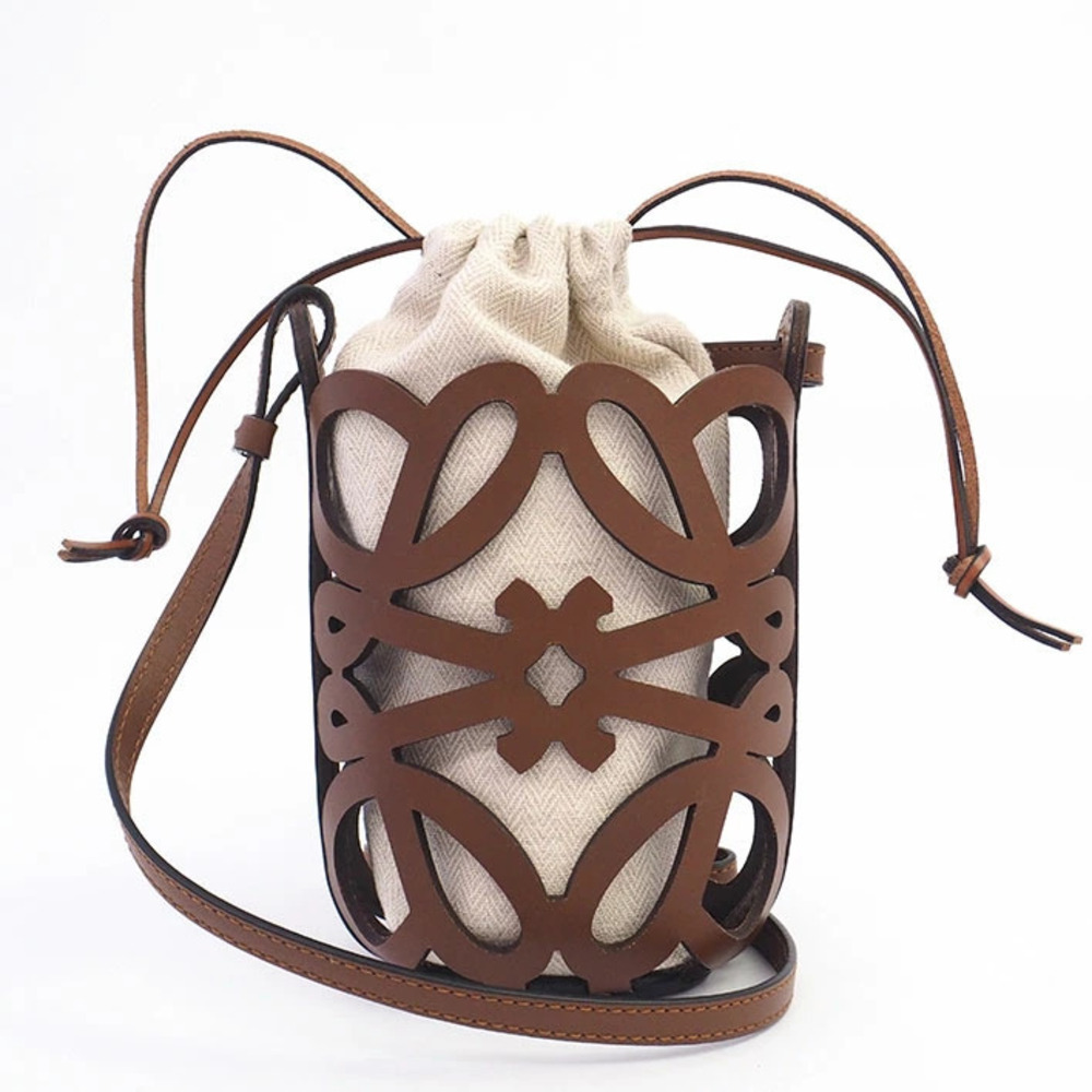 Loewe Anagram Cutout Pocket Shoulder Bag